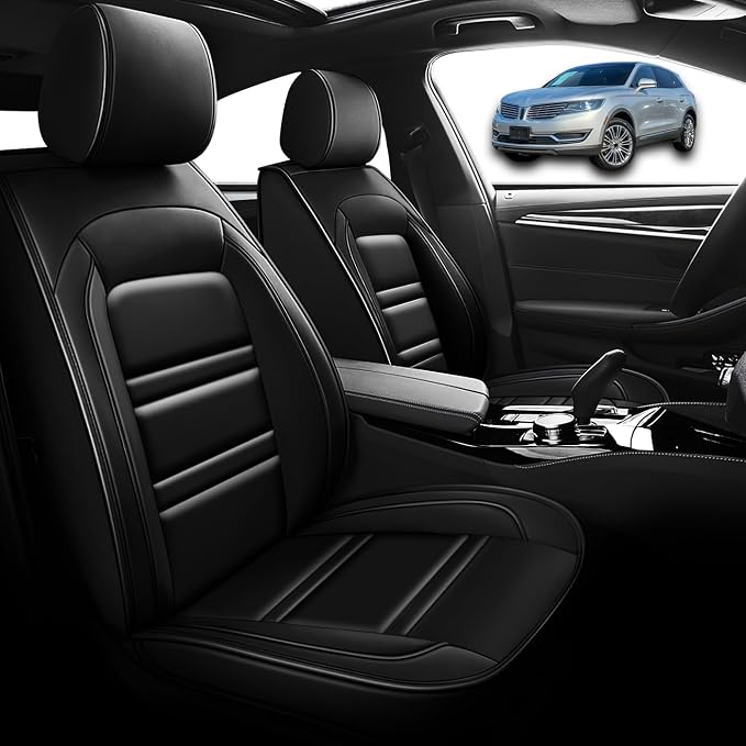 Seat Cover for Lincoln mkx 2007-2018 | Car Seat Covers Front Seats, Waterproof - Image 2