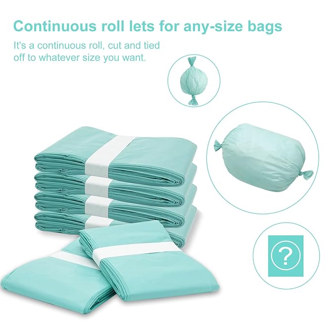 Diaper Pail Liner Refills Bags Compatible - Image 2