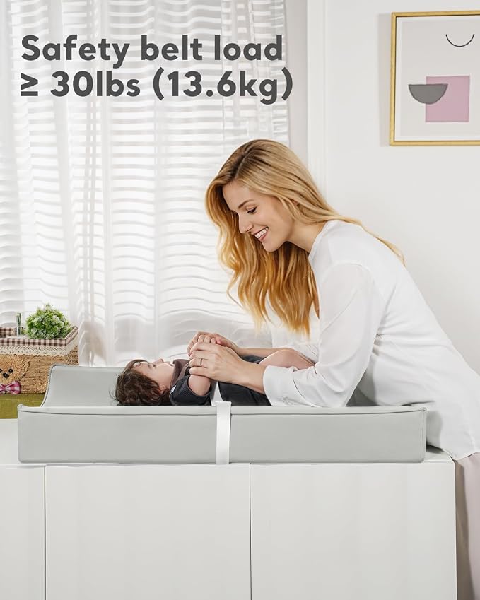 Vegan Leather Waterproof Baby Changing Pad - Image 6