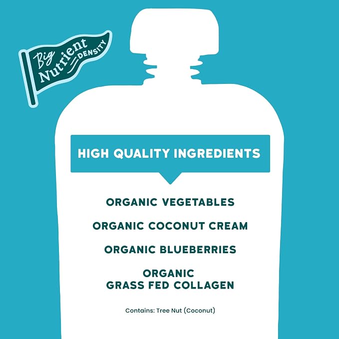 Serenity Kids 6+ Months Dairy-Free Smoothie Baby Food Pouch - Image 3