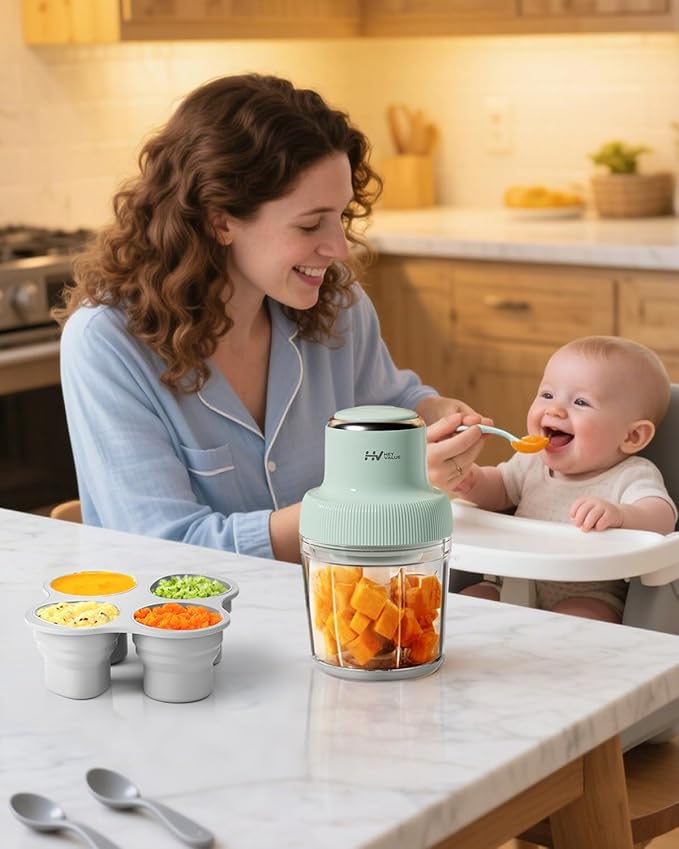 HEYVALUE Baby Food Maker, 13-in-1 Baby Food Puree Blender, - Image 6