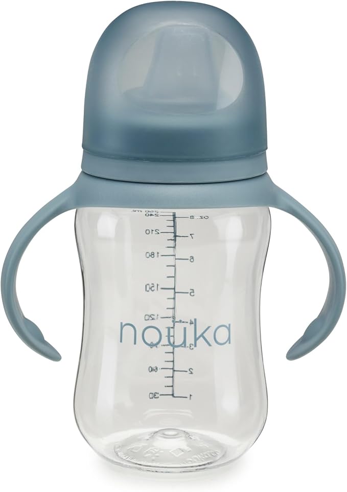 nouka Soft Spout Tritan Sippy Cup | Leak Proof and Easy Grip | Removable - Image 2
