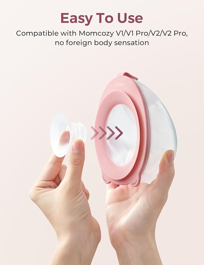 Momcozy Original V1 Pro/V2 Pro Breast Pump Replacement Accessories, Flange - Image 2