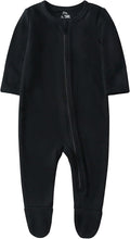 O2 BABY Baby Boys Girls Organic Cotton Zip-Front Sleeper Pajamas, Footed Sleep by O2BABY