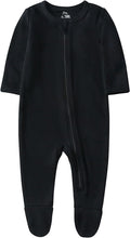 O2 BABY Baby Boys Girls Organic Cotton Zip-Front Sleeper Pajamas, Footed Sleep by O2BABY