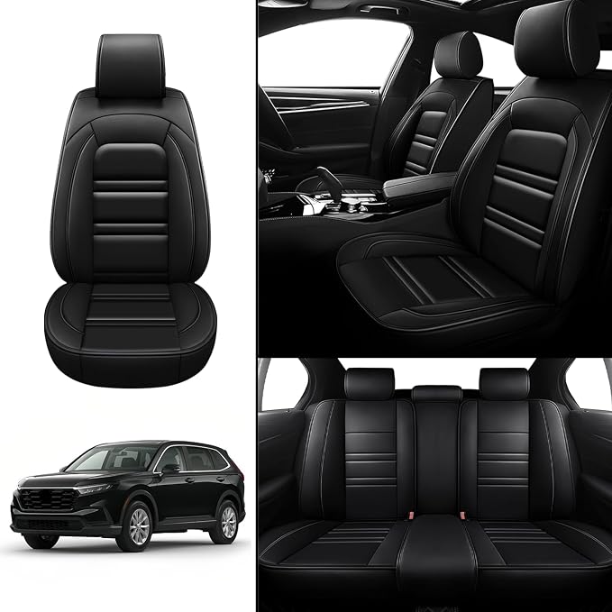 Seat Covers for Honda cr-v 2003-2025 | 5-Seats Leather Seat Covers - Image 2