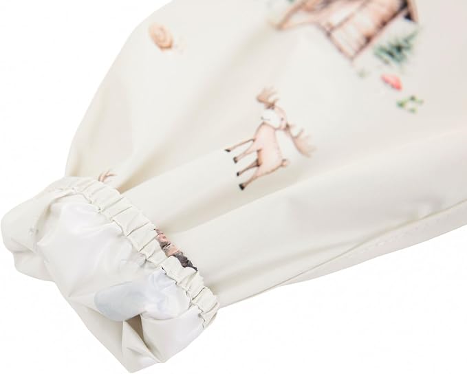 Ali+Oli Smock Bibs for Babies, BPA-Free Oeko-Tex Certified, Waterproof Baby - Image 4