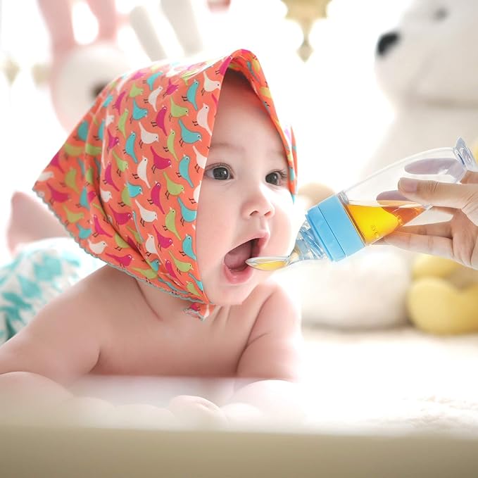 2 Pieces Silicone Baby Spoons Baby Feeding Spoon - Image 6