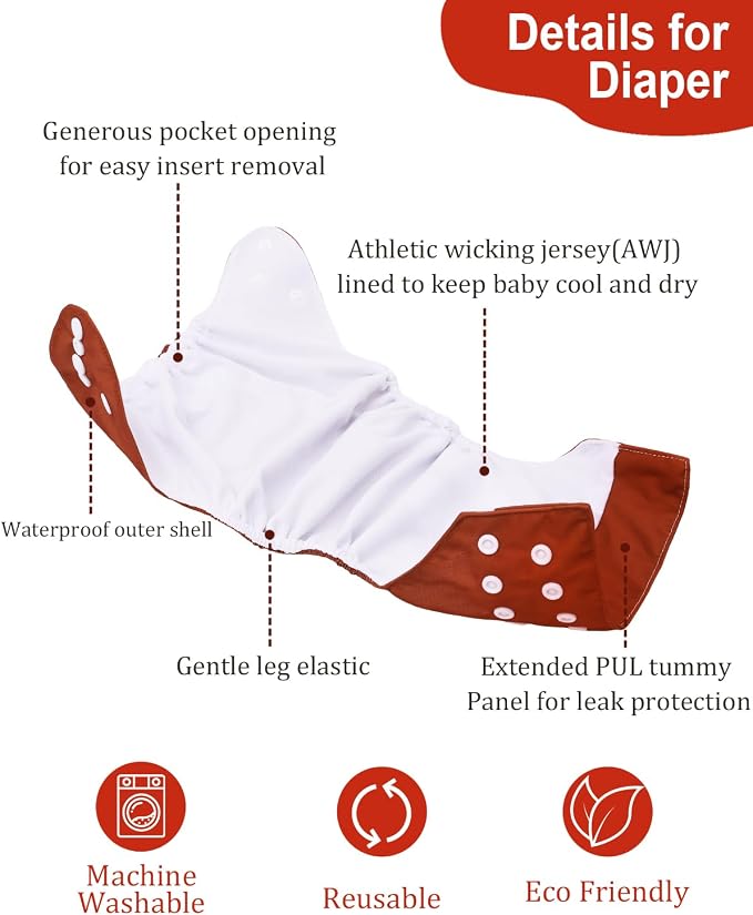babygoal AWJ Cloth Diapers - Image 4