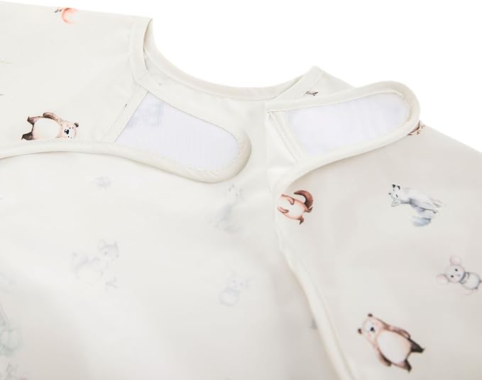 Ali+Oli Smock Bibs for Babies, BPA-Free Oeko-Tex Certified, Waterproof Baby - Image 2