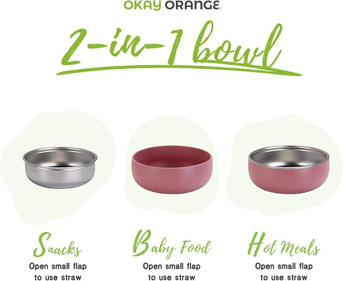 Non-Toxic Toddler Bowls with Non-Slip Base | Stainless Steel Baby Bowls - Image 4