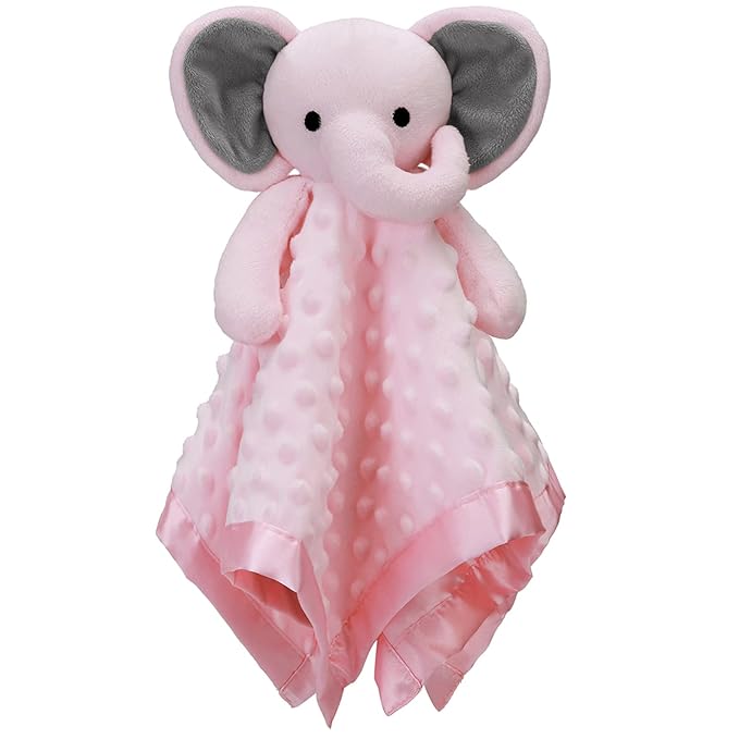 Pro Goleem Baby Girl Gifts Elephant Security Blanket by ProGoleem