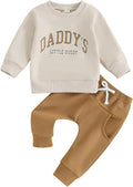 Toddler Baby Boy Fall Winter Outfit Long Sleeve Letter Print Sweatshirts and by Sejardin