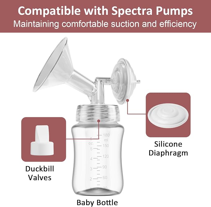 10PCS Breast Pump Parts Compatible - Image 3
