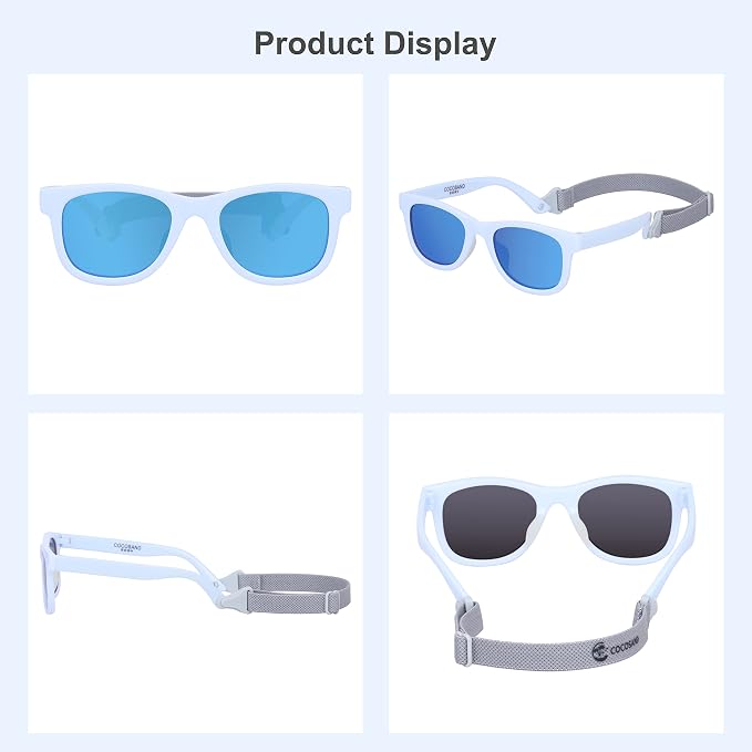 COCOSAND Flexible Baby Sunglasses - Image 6