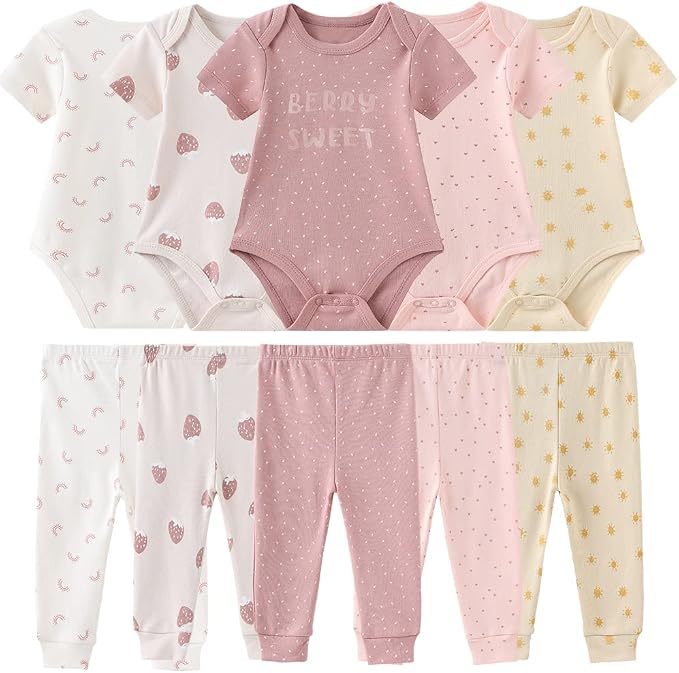 Kiddiezoom Unisex Baby Layette Essentials Giftset Clothing Set 19-Piece - Image 3