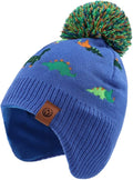 JANGANNSA Knitted Baby Hat Scarf Set Winter Warm Boys Girls Beanie Fleece by JANGANNSA