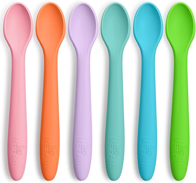 ME.FAN Silicone Baby Spoons by MEFAN