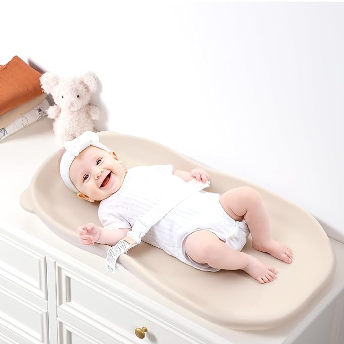 Waterproof Baby Diaper Changing Pad EVA Foam Wipeable Teddy Bear, Non-Slip Base - Image 9