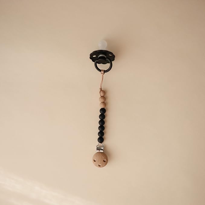 mushie 100% Silicone Baby Pacifier Clip BPA Free | Eva - Image 2