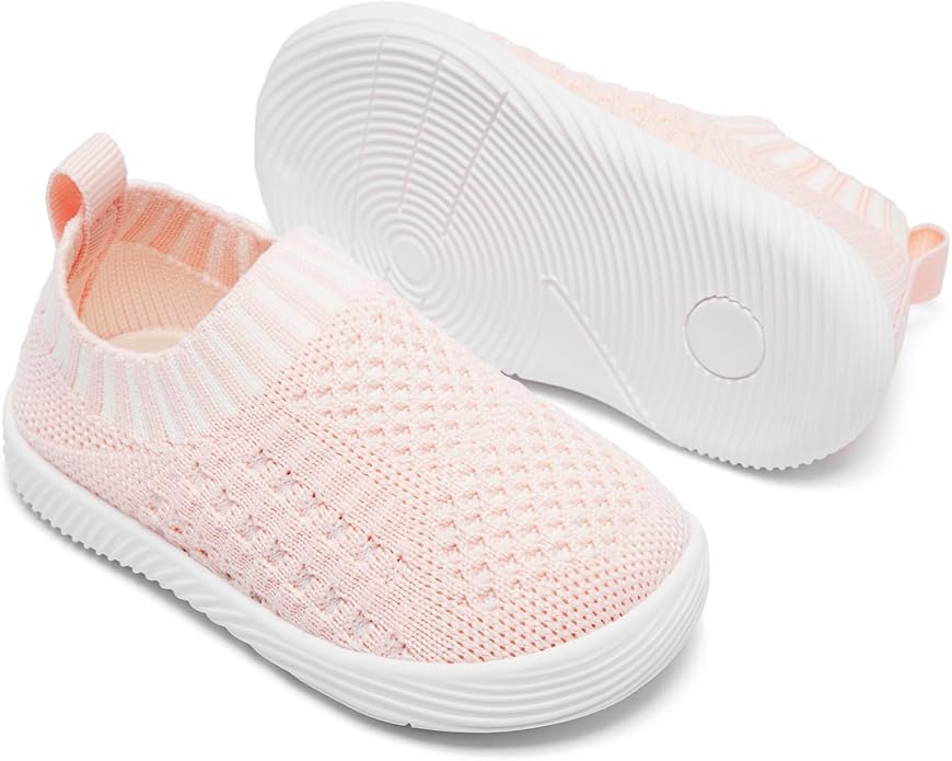 MORENDL Baby Toddler Walking Socks Non-Slip Breathable Unisex Casual Sneakers by MORENDL