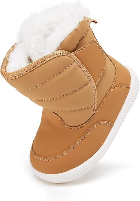 BMCiTYBM Baby Boy Girl Snow Boots Waterproof Winter Warm Booties Nonslip - Image 4