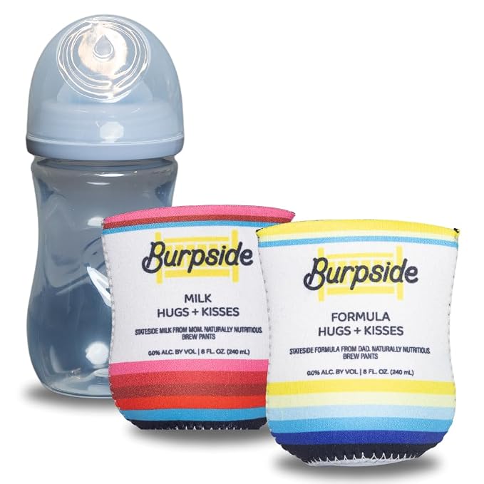 Soft Drink Themed Coozies for Baby Bottles by BrewPants