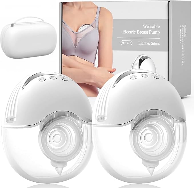 LAMSUET Hands Free Breast Pump by Unknown