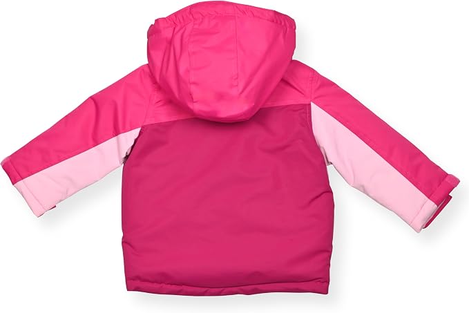 Arctic Quest Little Girls Bib Snow Pants and Ski Jacket Water-Resistant Snowsuit - Image 4