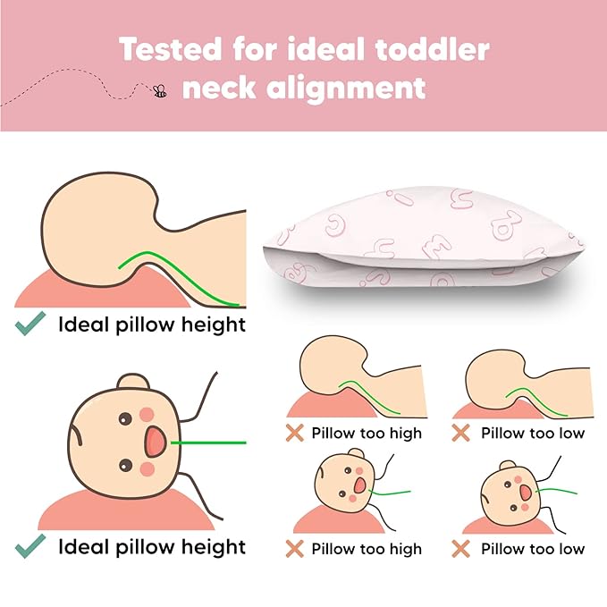 Toddler Pillow with Pillowcase - Image 6