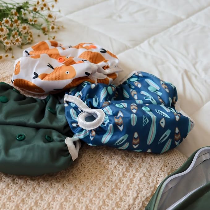 Nora's Nursery Reusable Swim Diapers and Wet Bag - Image 4