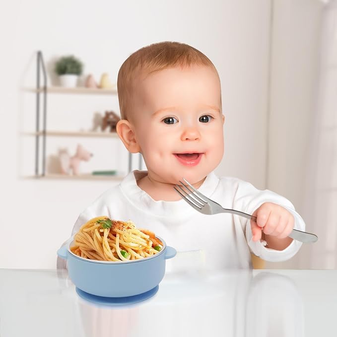 4 Pack Stainless Steel Baby Bowls - Image 8