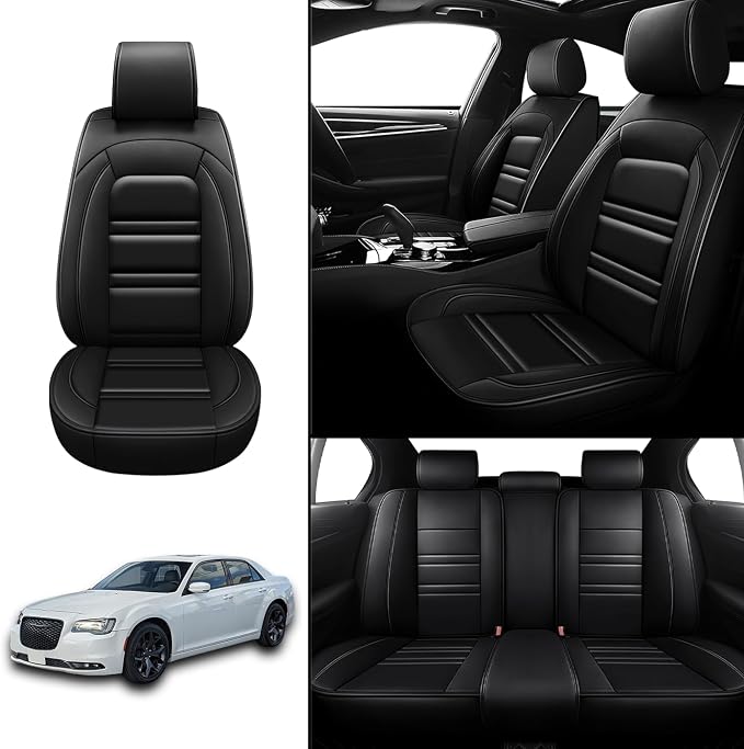 Seat Covers for Chrysler Car 300 2005-2023 | 5-Seats Leather Seat Covers - Image 2