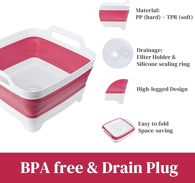 Collapsible Wash Basin for Baby Bottles - Image 3