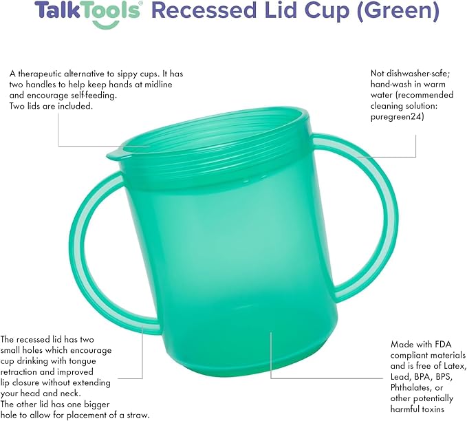 TalkTools Recessed Lid Cup - Image 2