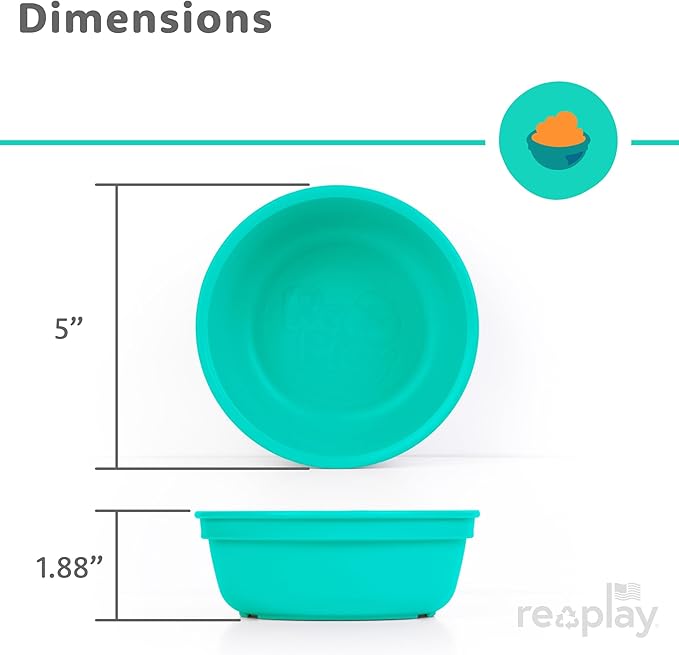 Re-Play 12 oz. Toddler Bowls Set of 3 - Image 2