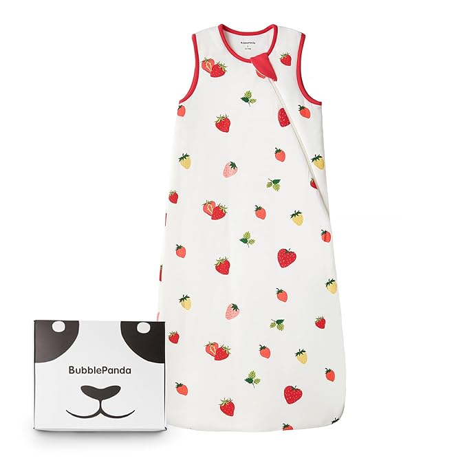 BubblePanda Rayon Made from Bamboo Sleep Sack 6-12 Months 0.5 Tog Soft by BubblePandabyOkayinn