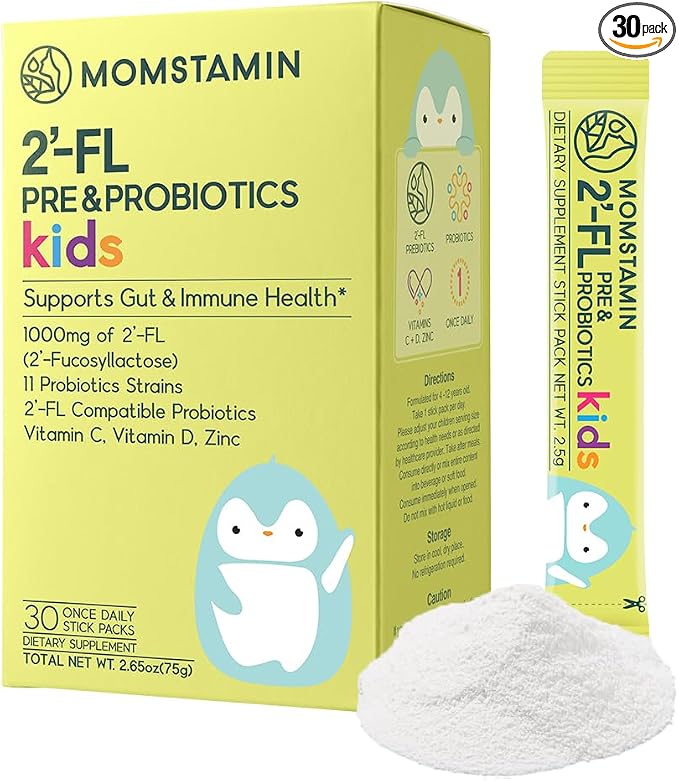 MOMSTAMIN 2'-FL HMO Prebiotics & Probiotics by MOMSTAMIN