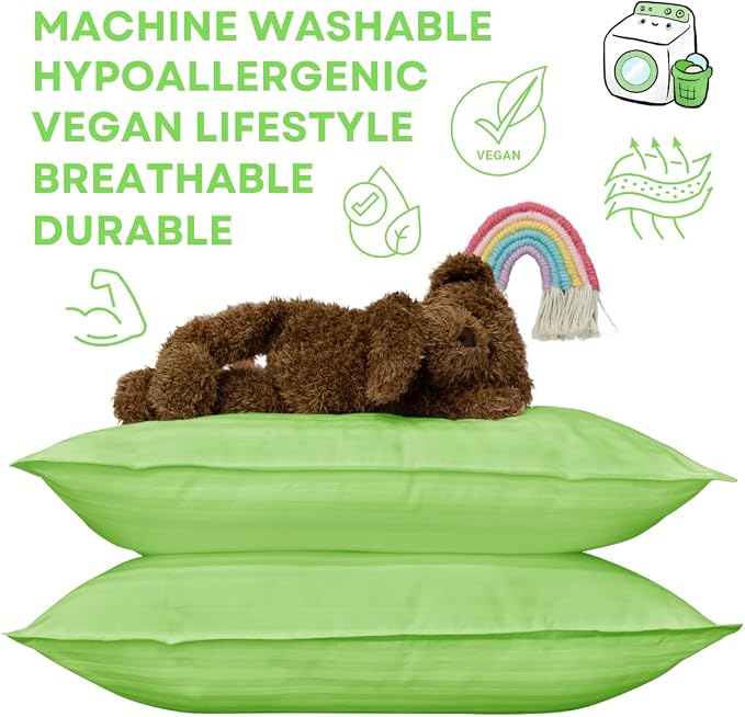 kinder Fluff Toddler Pillow 10x15in - Image 6