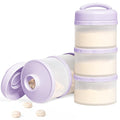 Termichy Stackable Formula Dispenser Portable Milk Powder Container, 2 Pack by Termichy