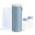 Portable Breast Milk Cooler for Travel, 22oz Large Capacity Breastmilk Chiller by AOOTSMILE