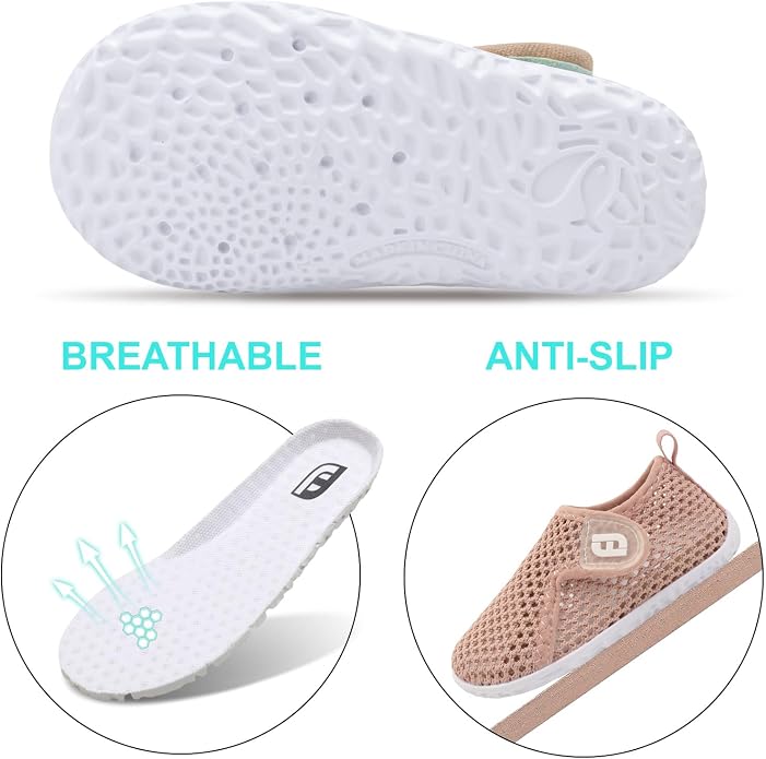 JOINFREE Baby Toddler Water Shoes Boys Girls Sandals Barefoot Kids Breathable - Image 4