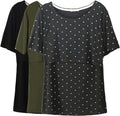 Smallshow Women's Maternity Nursing Tops Short Sleeve Breastfeeding Clothes by Smallshow