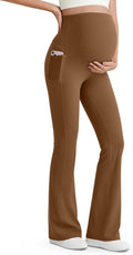 G4Free BareFeel Maternity Flare Leggings by G4Free