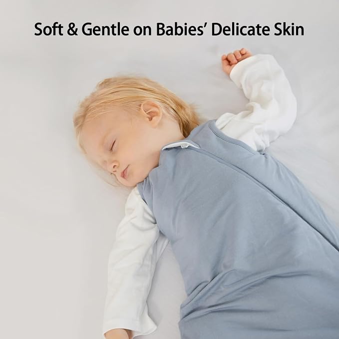 BubblePanda Rayon Made from Bamboo Sleep Sack 6-12 Months 0.5 Tog Soft - Image 4