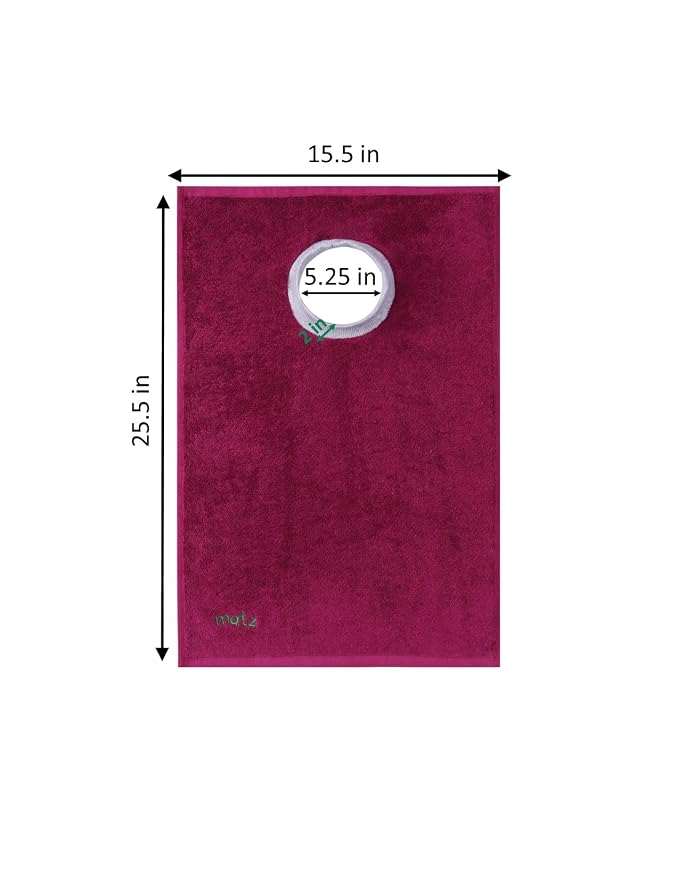 MATZ Terry Towel Slip On Baby Bibs | Full Coverage | Ultra Absorbent 100% - Image 2