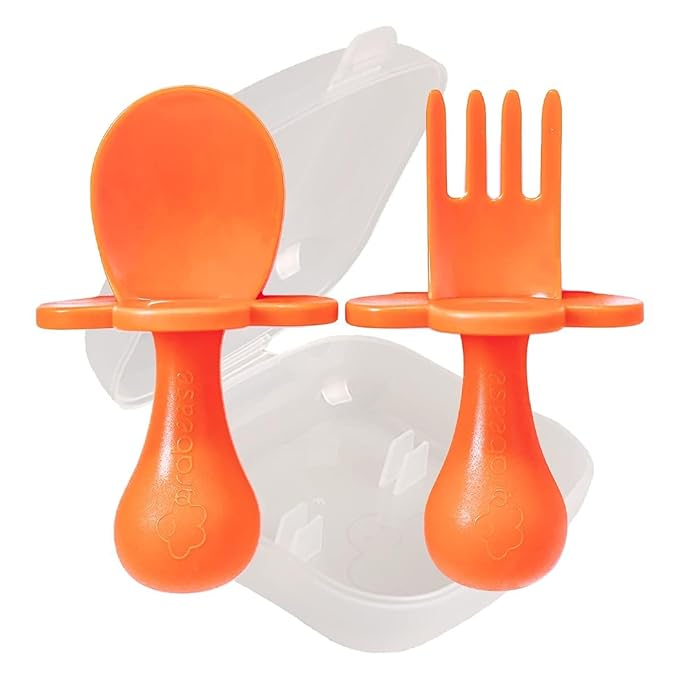 Grabease Baby Feeding Utensils Set by Grabease