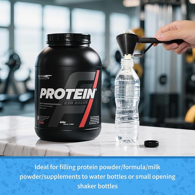 Water Bottle Funnel Pre Workout Scoop - Image 4