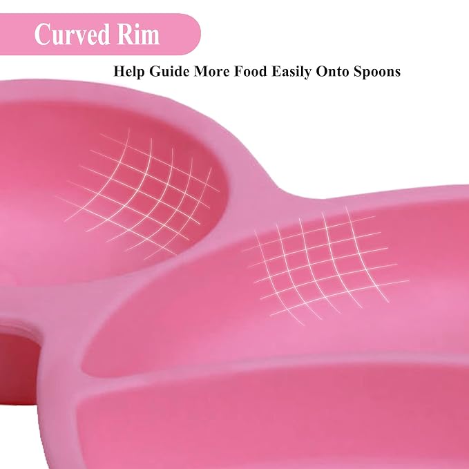 Silicone Suction Plate spoon fork sets - Image 5