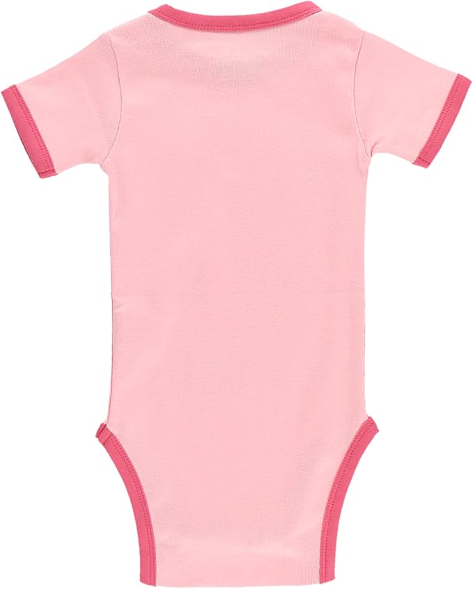 Lazy One Cute Unisex Baby Bodysuit, Cute Animal Designs, 6-18 Months - Image 2